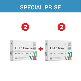 Sonderpreis «GPL® Femme + GPL® Man» Sonderpreis «GPL® Femme + GPL® Man»