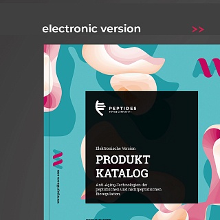 Produktkatalog Peptide. Elektronische Version in deutscher Sprache